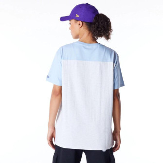 New Era NBA LA Lakers Oversized Womens T-Shirt ''Pastel Blue''