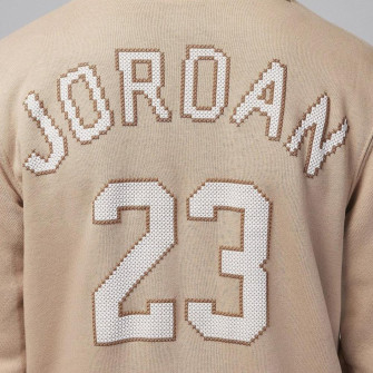 Air Jordan Jumpman 23 Fleece Kids Hoodie ''Hemp''