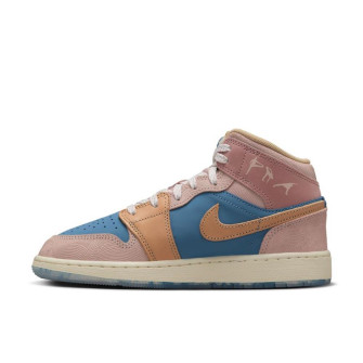 Air Jordan 1 Mid Kids Shoes ''Zen'' (GS)