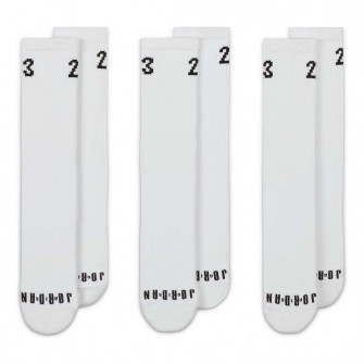 Air Jordan Essentials Crew Socks 3-Pack ''White''