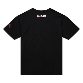 M&N NBA Miami Heat Heavyweight Premium Player T-Shirt ''Dwayne Wade''