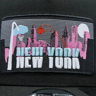 New Era License Plate Trucker Cap ''Black''