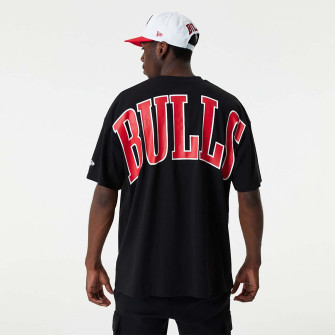 New Era NBA Chicago Bulls Infill Logo T-Shirt ''Black''