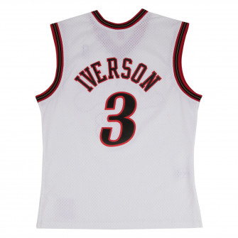 M&N NBA Philadelphia 76ers Home 2000-01 Swingman Jersey ''Allen Iverson''