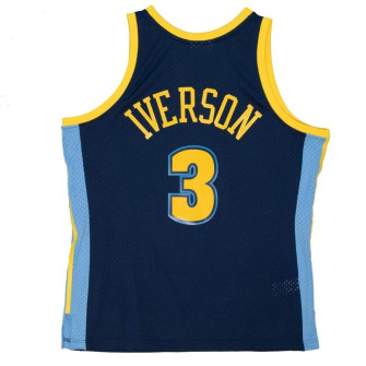 M&N NBA Denver Nuggets 2006-07 Swingman Jersey ''Allen Iverson''