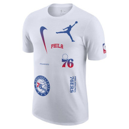Philadelphia 76ers Courtside City Edition Women's Nike NBA T-Shirt.