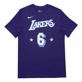 Nike NBA Player T-Shirt Lebron James Los Angeles Lakers City Edition  Mixtape DA7384-551