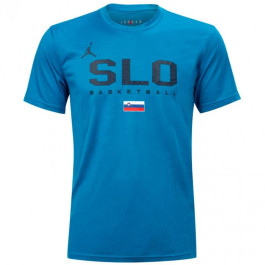 Air Jordan KZS Slovenia Luka Dončić Practice T-Shirt ''Blue 
