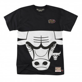 Mitchell and Ness t-shirt Gold Logo Tailored Tee Chicago Bulls