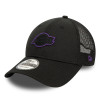 New Era Los Angeles Lakers Home Field 9FORTY Adjustable Trucker Cap "Black"