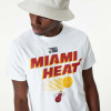 New Era NBA Miami Heat Graphic T-Shirt ''White''