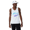 New Era NBA Los Angeles Lakers Sky Print Tank Top ''White''