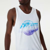 New Era NBA Los Angeles Lakers Sky Print Tank Top ''White''