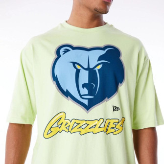 New Era NBA Memphis Grizzlies Wordmark Oversized T-Shirt ''Pastel Green''