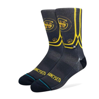 Stance NBA Golden State Warriors City Edition Socks ''Black''