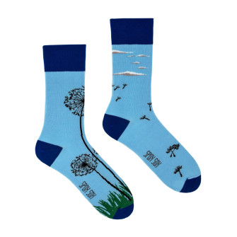 Spox Sox Dandelion Socks ''Blue'' 
