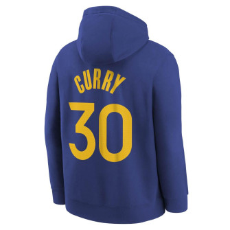 Nike NBA Icon Golden State Warrors Stephen Curry Kids Hoodie ''Rush Blue''