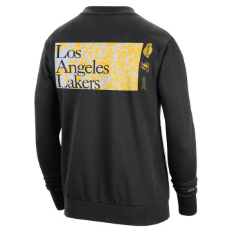 Nike NBA LA Lakers Standard Issue Dri-FIT Sweatshirt ''Black''