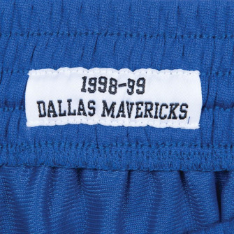 M&N NBA Dallas Mavericks 1998-99 Swingman Shorts ''Blue''