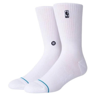 Stance Logoman NBA Crew Socks ''White''