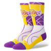 Stance NBA LA Lakers Zone Crew Socks ''Purple''