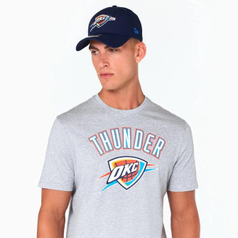 Kratka majica New Era NBA Oklahoma City Thunder Regular ''Grey''