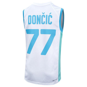 Dječji dres Air Jordan KZS Slovenija 2024 Home Luka Dončić ''White''