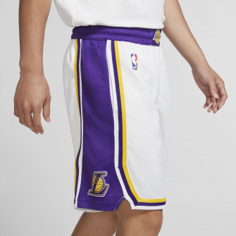 Kratke hlače Nike NBA LA Lakers Swingman ''White/Purple''