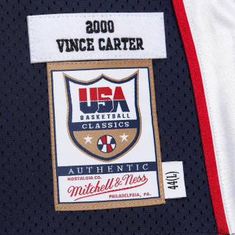 Dres M&N Authentic Vince Carter 2000-01 USA ''Dark Blue''