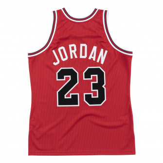 Dres M&N Authentic Chicago Bulls Michael Jordan 1984-85 ''Scarlet''
