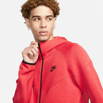 Pulover Nike Sportswear Tech Fleece Windrunner Full-Zip ''Light University Red Heather''