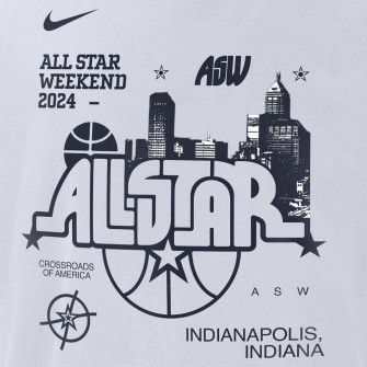 Kratka majica Nike NBA 2024 All-Star Max90 ''White''