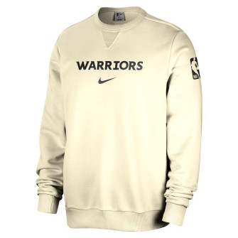 Majica Nike NBA GSW Standard Issue Dri-FIT Sweatshirt ''Coconut Milk''