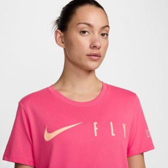 Ženska majica Nike Dri-FIT Swoosh Fly ''Aster Pink''