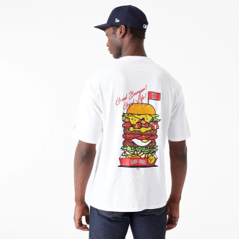 Kratka majica New Era MLB Boston Red Sox Burger Graphic Oversized 