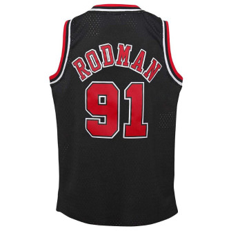 Dječji dres M&N NBA Chicago Bulls 1997-1998 Alternate Swingman ''Dennis Rodman''