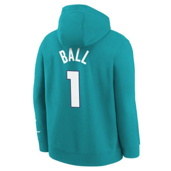 Dječji hoodie Air Jordan NBA Charlotte Hornets Lamelo Ball Essential ''Teal''