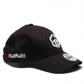 Kapa New Era Grosbasket Logo 9Forty ''Black/White''