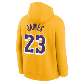 Dječji hoodie Nike NBA Icon Los Angeles Lakers LeBron James ''Amarillo''