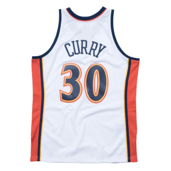 Dres M&N NBA GSW Stephen Curry Home 2009-10 Swingman ''White''