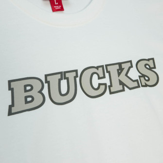 Kratka majica M&N NBA Milwaukee Bucks Cream ''Off White''