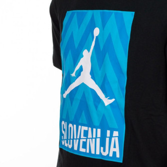 Kratka majica Air Jordan KZS Slovenija Jumpman Logo ''Black''
