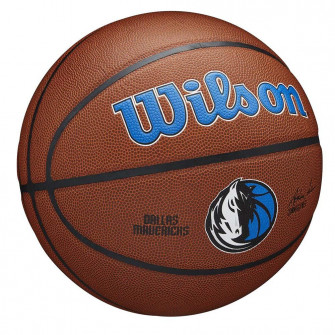 Košarkaška lopta Wilson NBA Team Composite Indoor/Outdoor ''Mavericks'' (7)