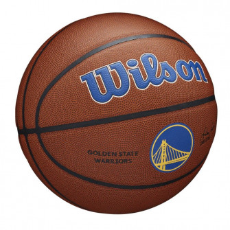 Košarkaška lopta Wilson NBA Team Composite Indoor/Outdoor ''Warriors'' (7)