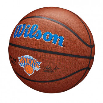 Košarkaška lopta Wilson NBA Team Composite Indoor/Outdoor ''Knicks'' (7)