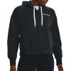 Ženski pulover UA Essential Script Full-Zip ''Black''