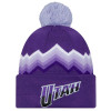 Zimska kapa New Era NBA Utah Jazz City Edition 2023 ''Purple''