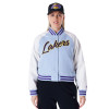 Ženska jakna New Era NBA LA Lakers Varsity ''Pastel Blue''