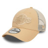 Kapa New Era NBA Los Angeles Lakers 9FORTY Trucker "Light Beige"