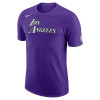 Kratka majica Nike NBA Los Angeles Lakers City Edition ''Field Purple''